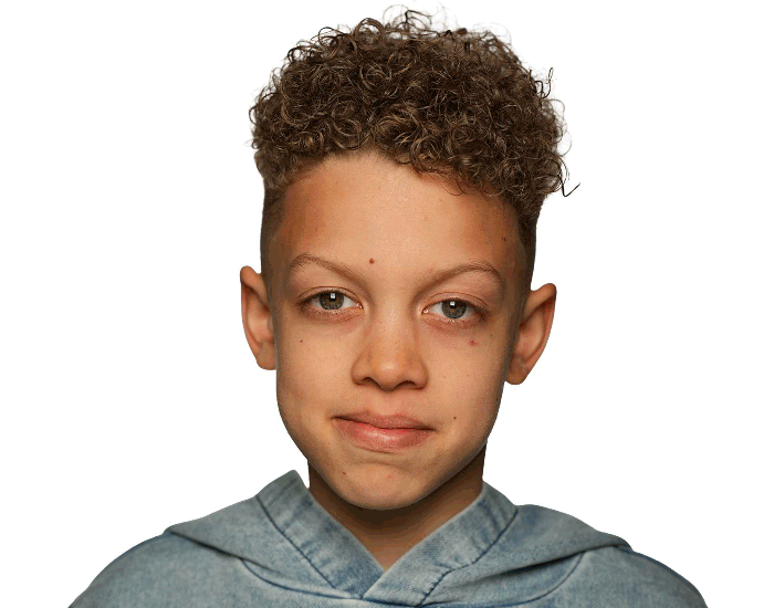 Kind met bril